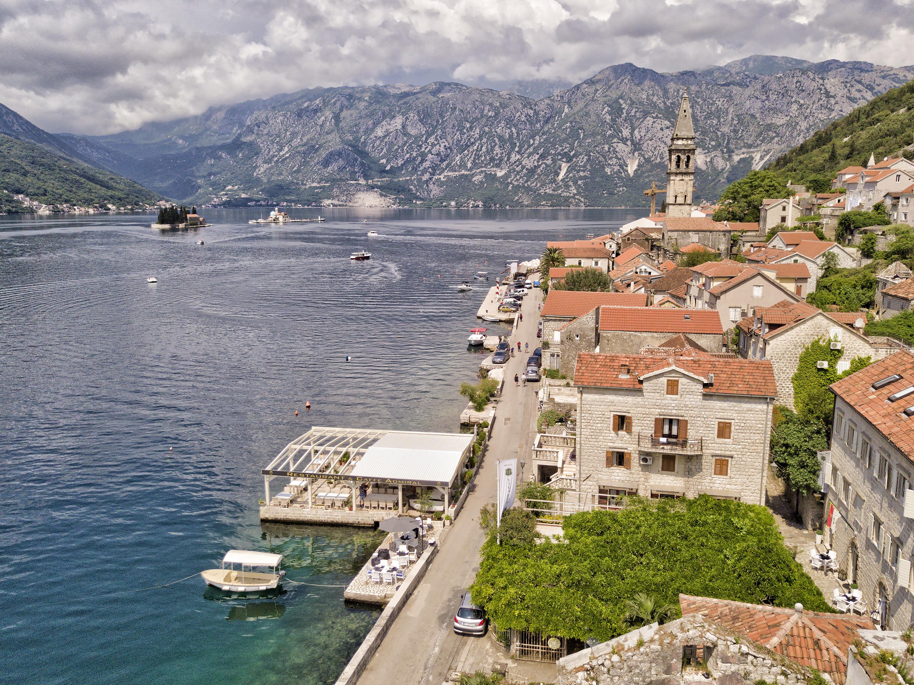 Apartments Admiral Perast Bagian luar foto