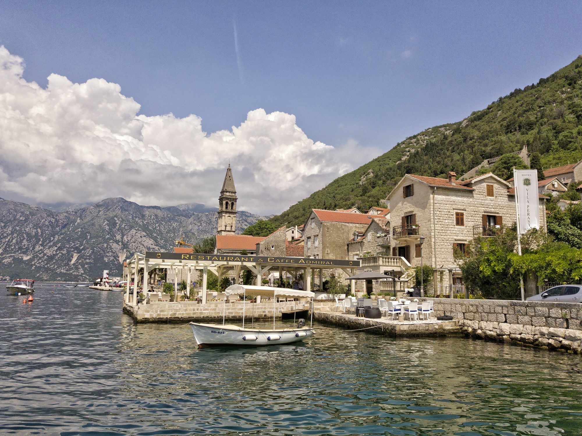 Apartments Admiral Perast Bagian luar foto