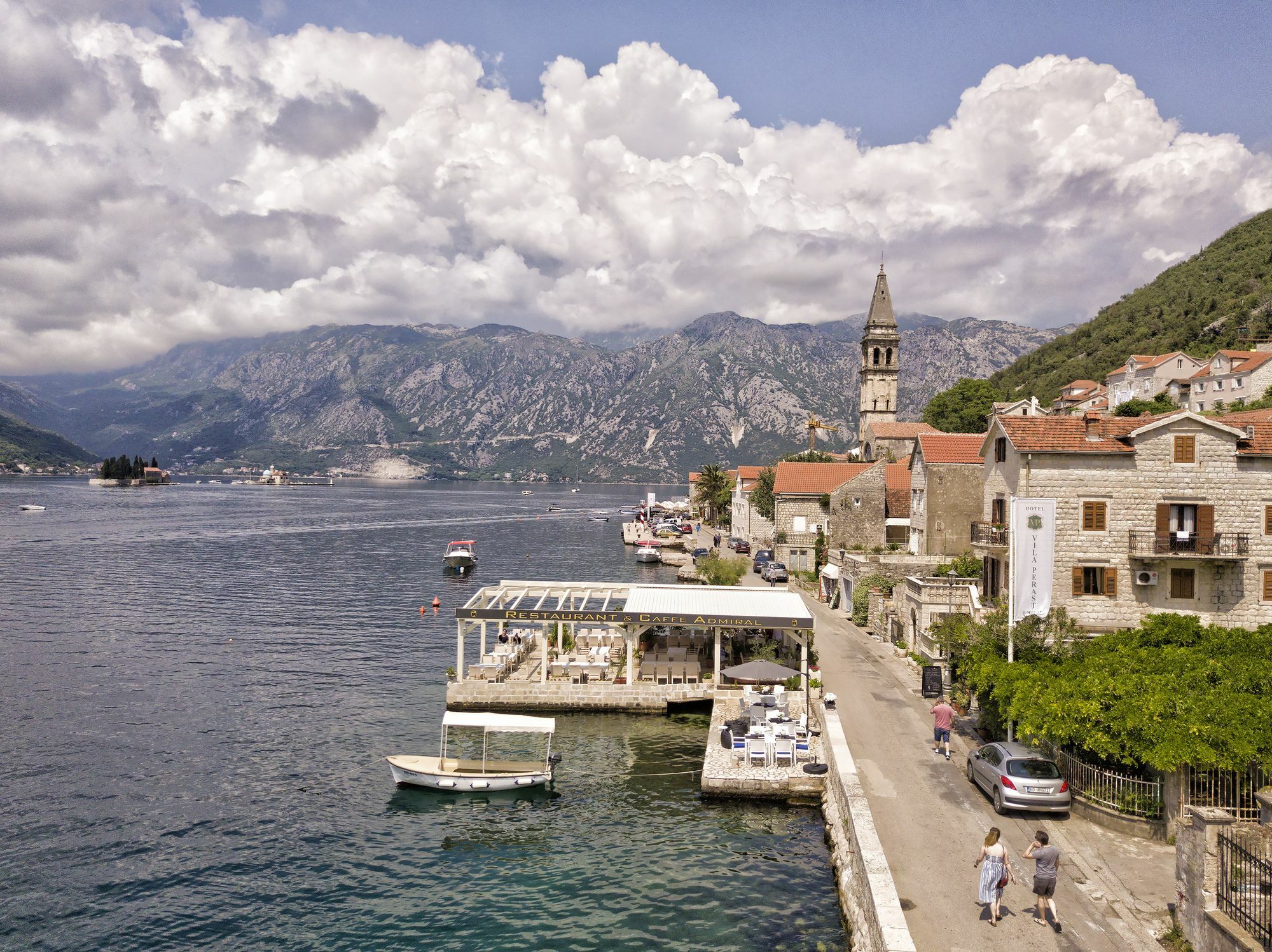 Apartments Admiral Perast Bagian luar foto